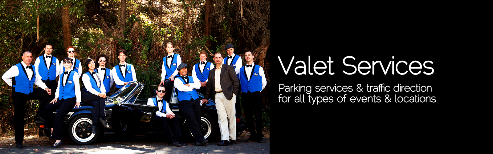 Valet parking services